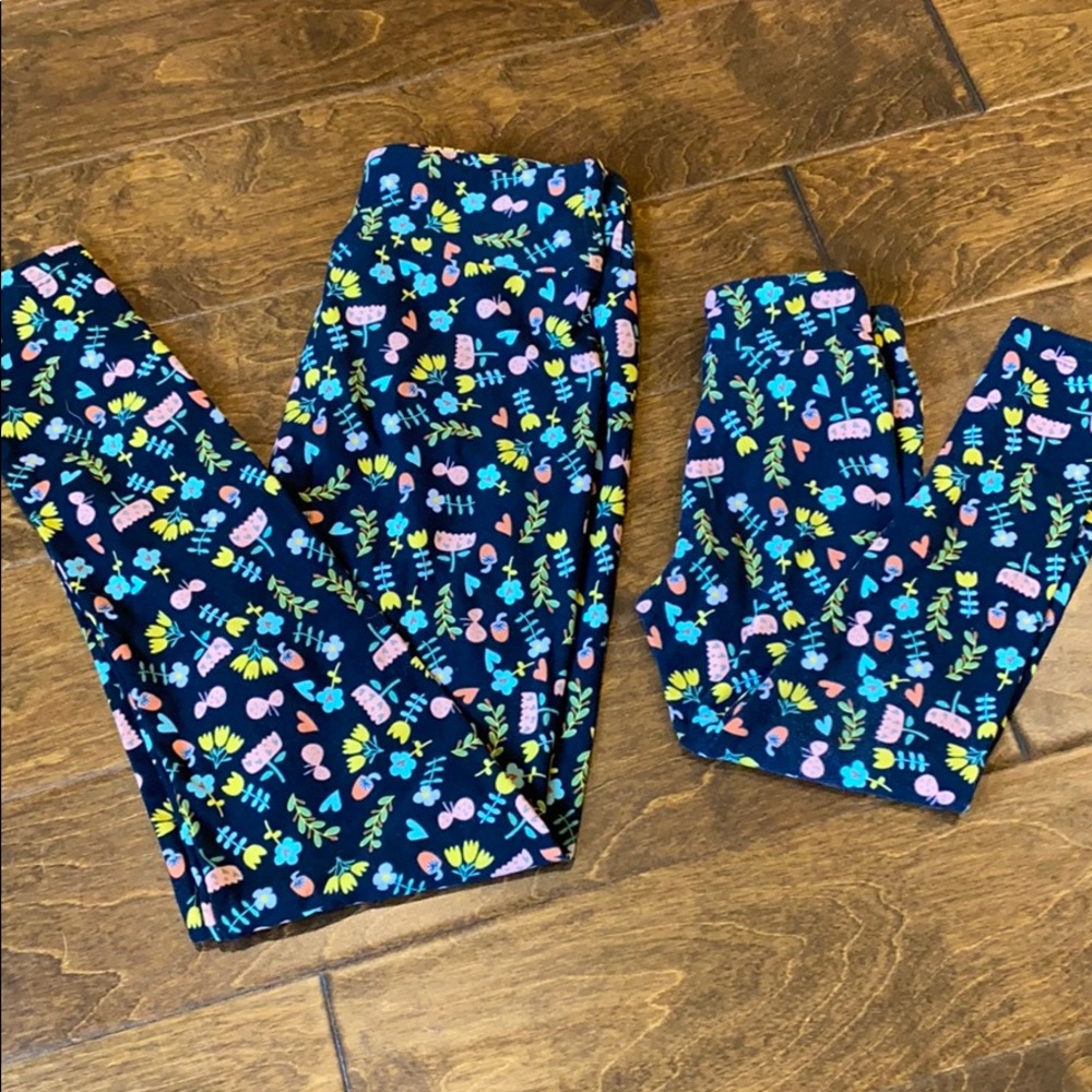 🍄🌸Mommy & Me LuLaroe Leggings. OS & SM